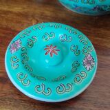 Vintage Min Shou Porcelain teapot turquoise