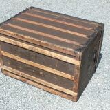 Curved trunk Moynat with compartments