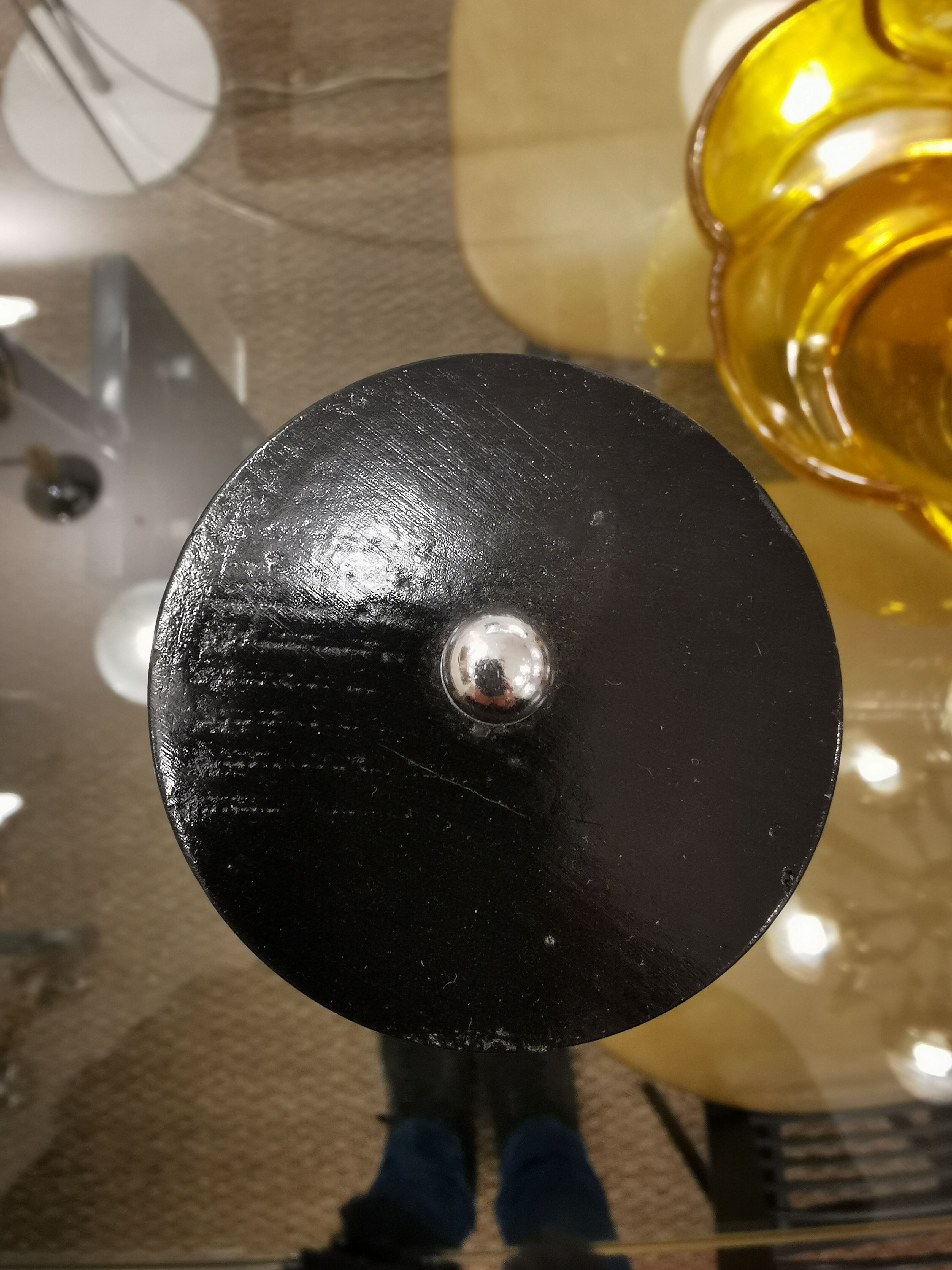 Vintage wooden pepper mill