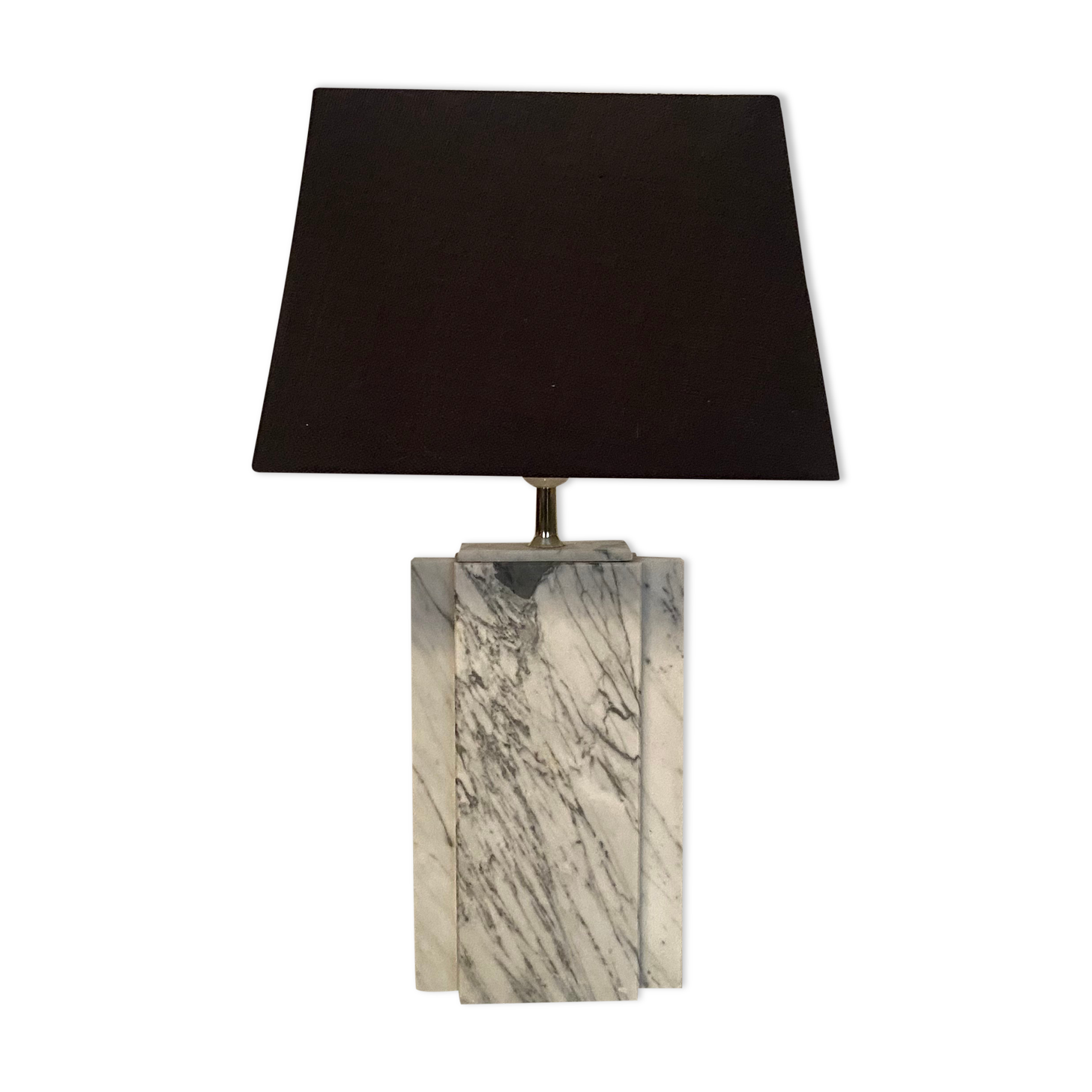 Marble bedside lamp, 1980s