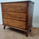Vintage chest of drawers compass feet
