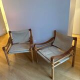 paire de fauteuils Sirocco d'Arne Norell - Suède années 60