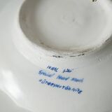 Decorative earthenware plate - hand-painted by İkbal Çini - Kütah