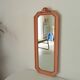 Miroir vintage octogonale avec fronton