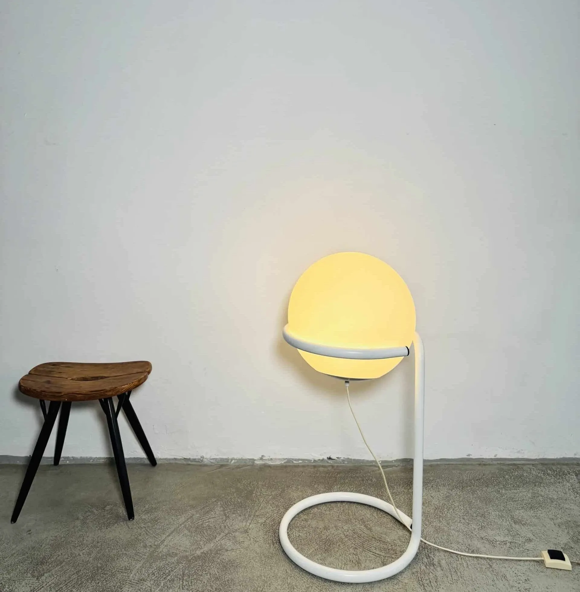 Model 653 Globe Floor Lamp By Hala Zeist, The Netherlands, 1980S