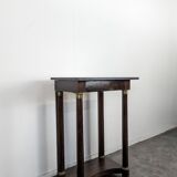 Empire-style console in mahogany