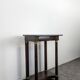 Empire-style console in mahogany
