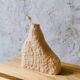 Solid wood ash soliflore hand-carved
