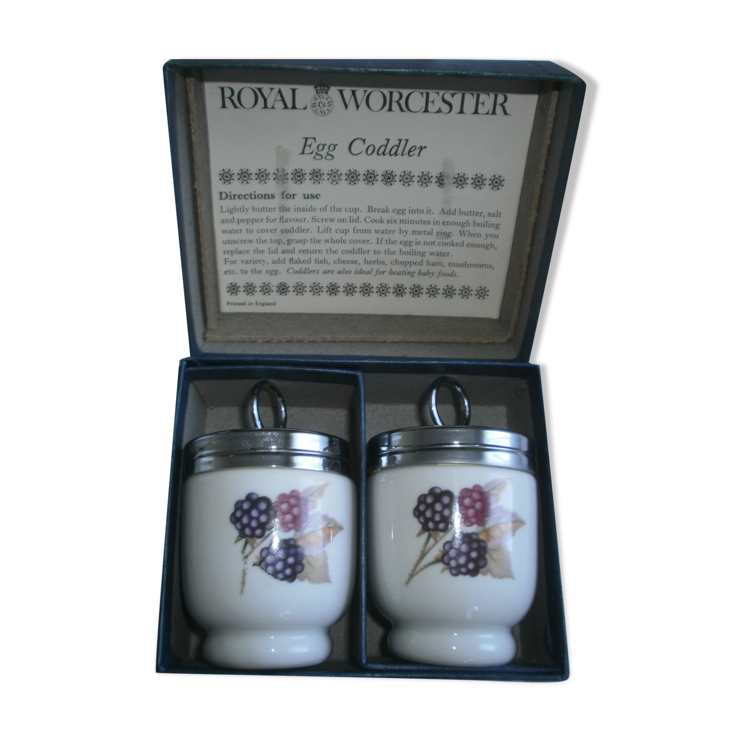 Coquetiers Royal Worcester