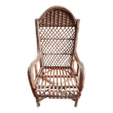Children's rattan armchair