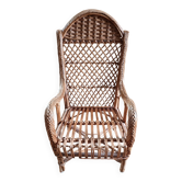 Fauteuil rotin enfant