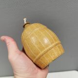 Small, attractive ceramic candlestick from the 1970s, Denmark.