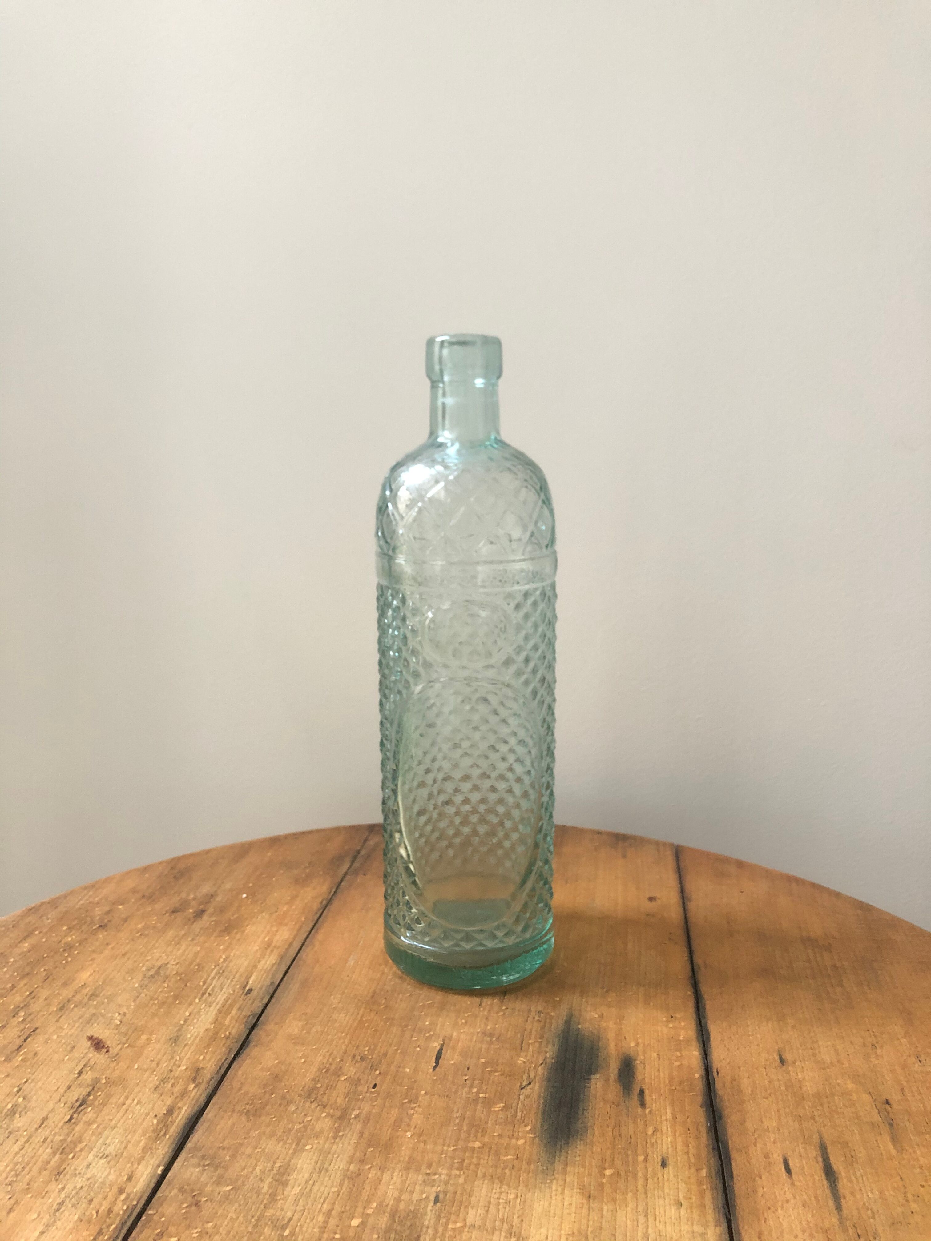 Bouteille transparente vintage