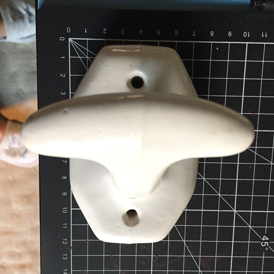 Ancient porcelain wall pad art deco