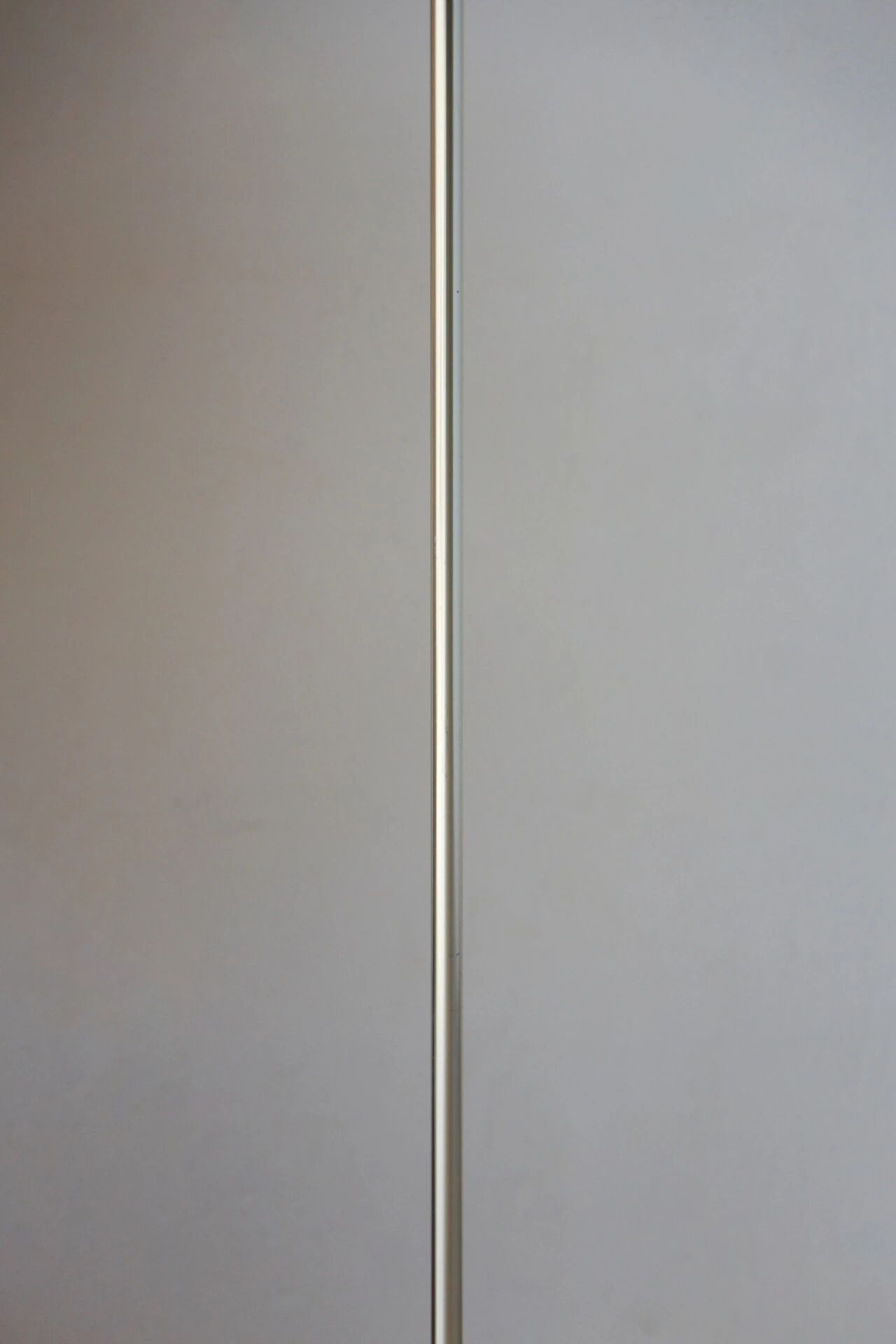 Vintage Scandinavian lamp in teak/chromed metal/cotton