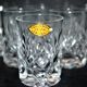 Set of 10 shot glasses for alcohol, liqueur, rum, crystal cut lemberg junon