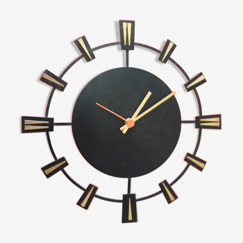 Vintage metal clock