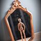 Miroir doré baroque