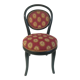 Curved wood children's chair