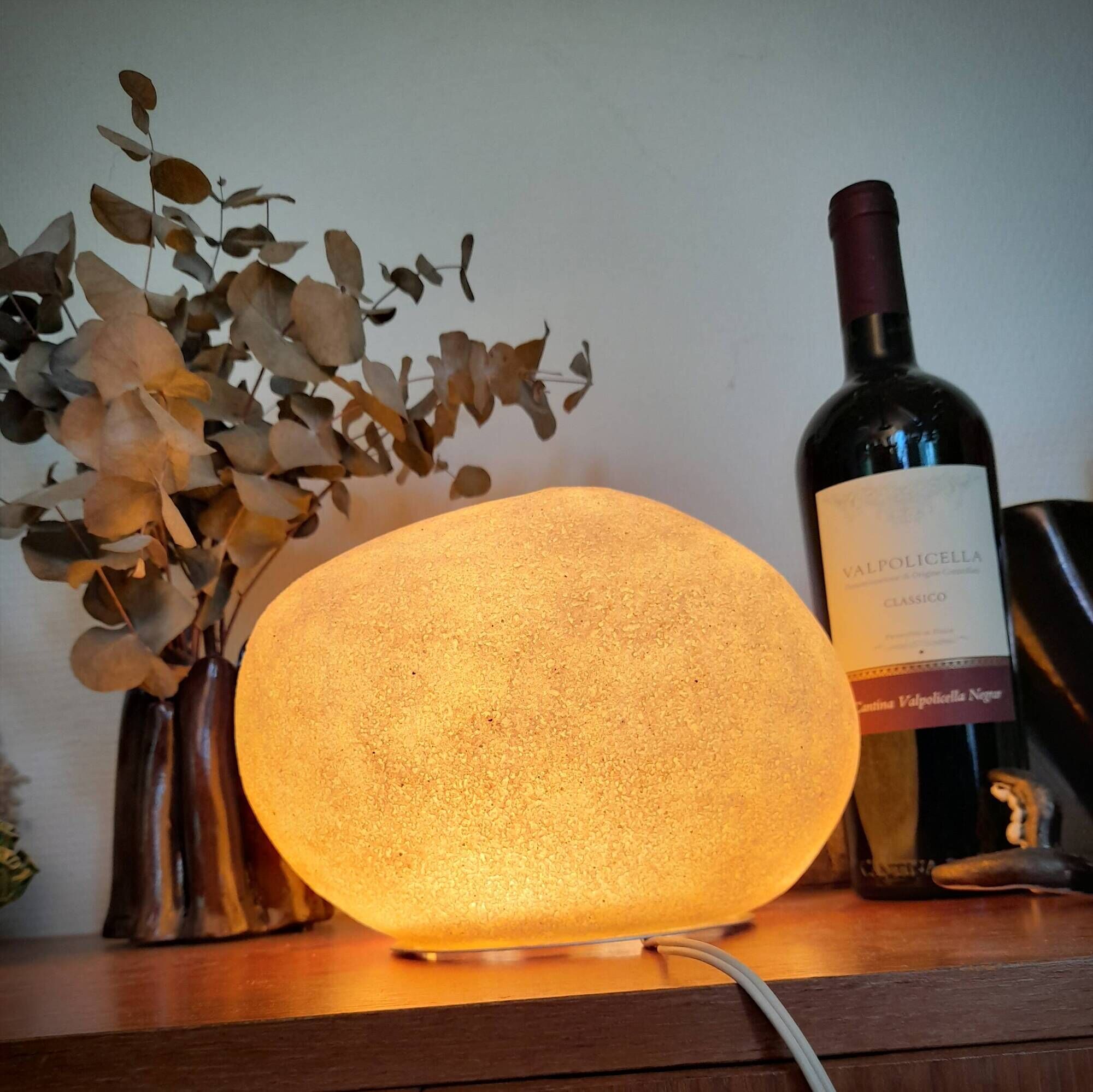 Moon Rock "Dora" lamp by André Cazenave for Atelier A. France, 1960s