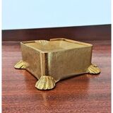 Vintage FAL brass ashtray set