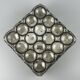 60s 70s ceiling lamp Glashütte Limburg Germany Plafoniere glass & metal