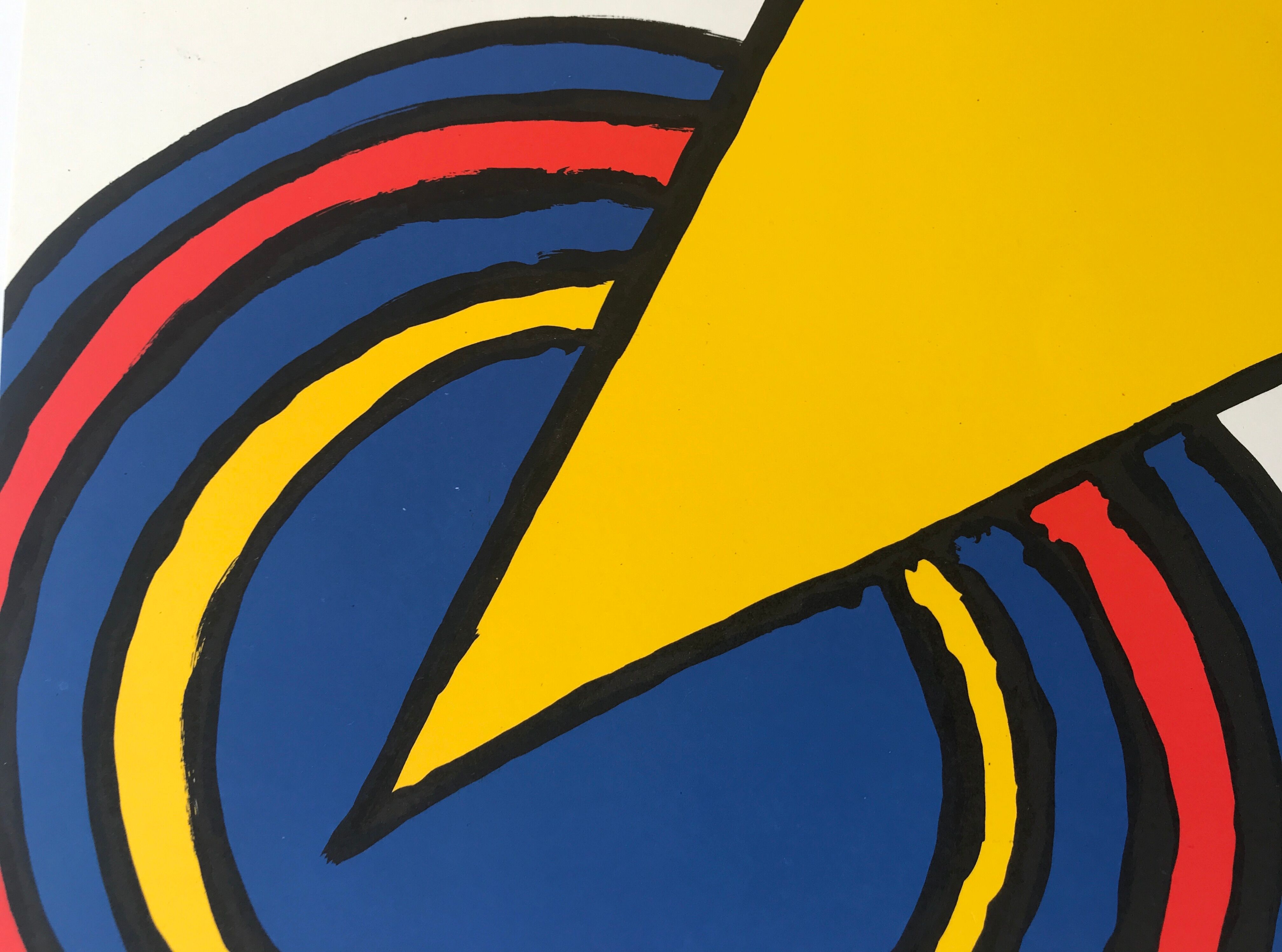 Original lithograph poster by Alexander CALDER, Galerie Maeght, 1973