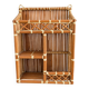 Small bamboo wall shelf – 1970s
