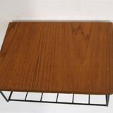 Etagere vintage scandinave en teck 1960