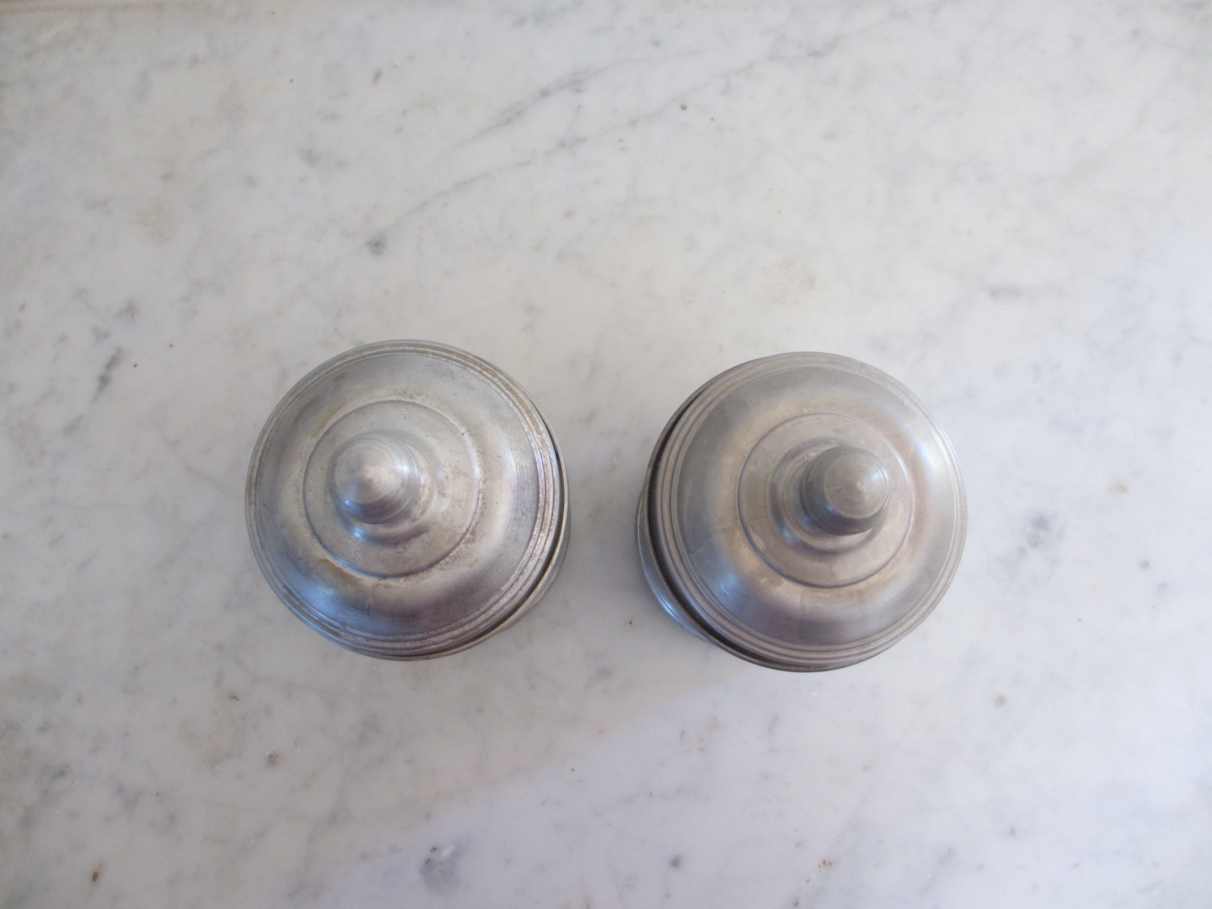 Spices pots "zucchero, "caffé" aluminum