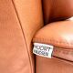 Hjort Knudsen relax chair with ottoman, 1990’s