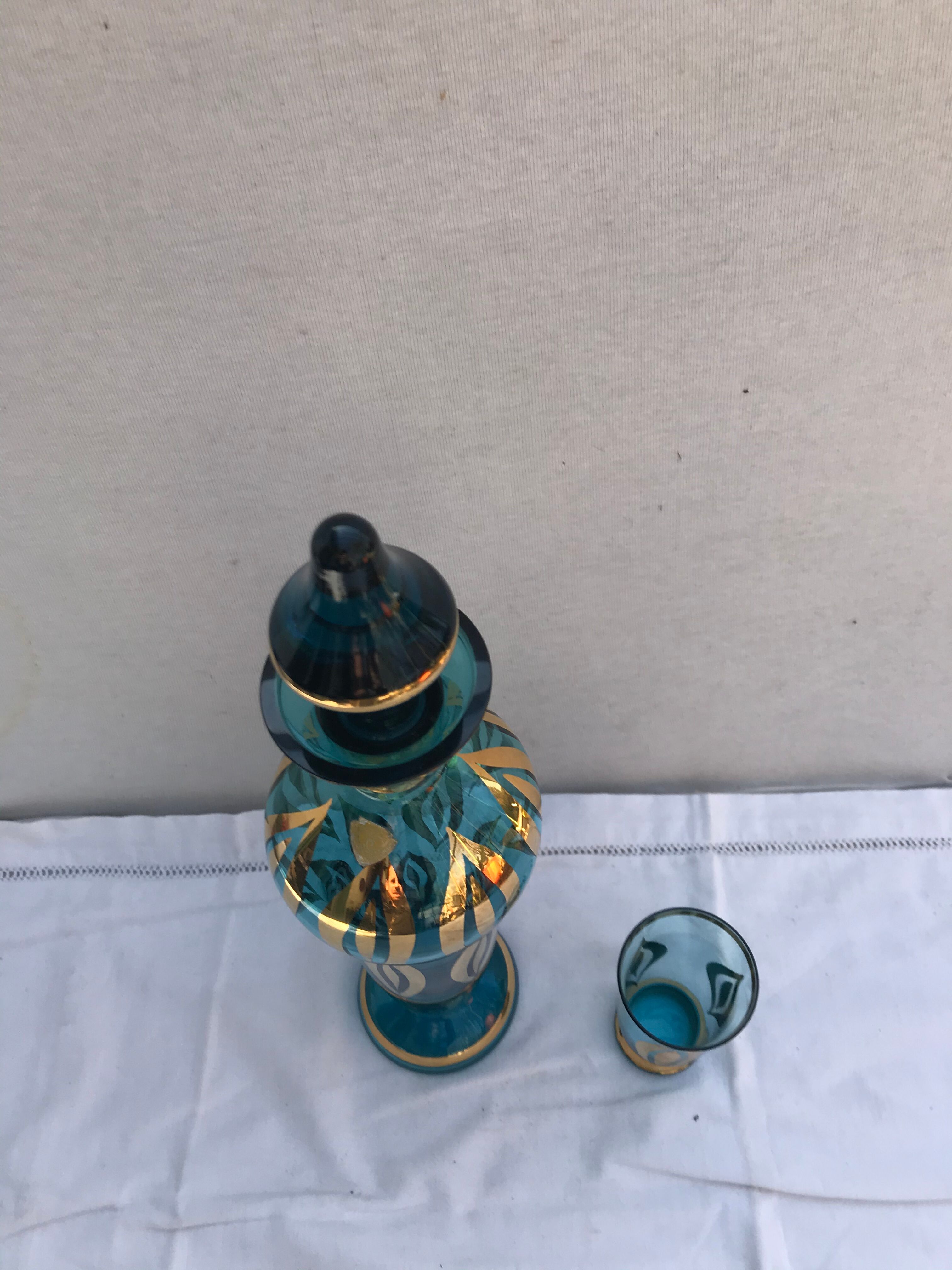 Former boheme carafe and glass