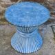 Retro "Wheat Sheaf" coffee table by McGuire America, modernist, 60s/70s.