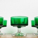 Vintage drinking glasses by Luminarc, 1970s, set of 6.