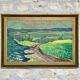watercolor on canvas, 1940s/1950s, 20th century.