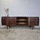 Buffet vintage en palissandre danois H.P. Hansen, meuble TV des années 60.