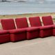 5-seater modular sofa, France, late 1970s.