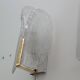 Wall sconces by Carl Fagerlund for Orrefors 1970s
