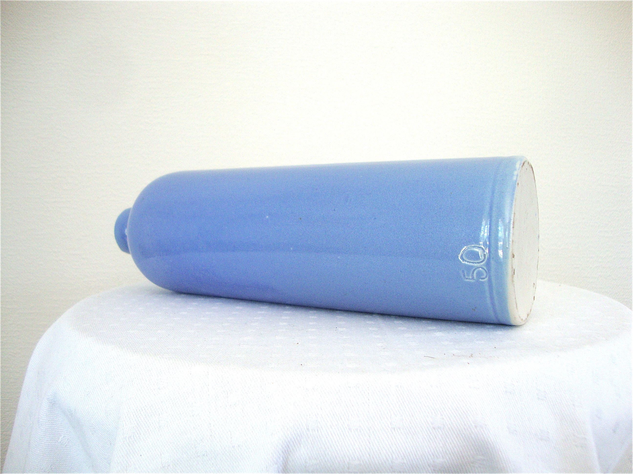 Lavender blue sandstone bottle