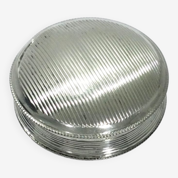 Belgium – Silver Art Deco Pill Box