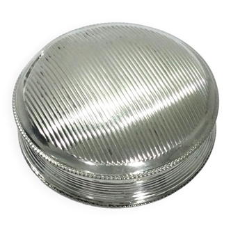 Belgium – Silver Art Deco Pill Box