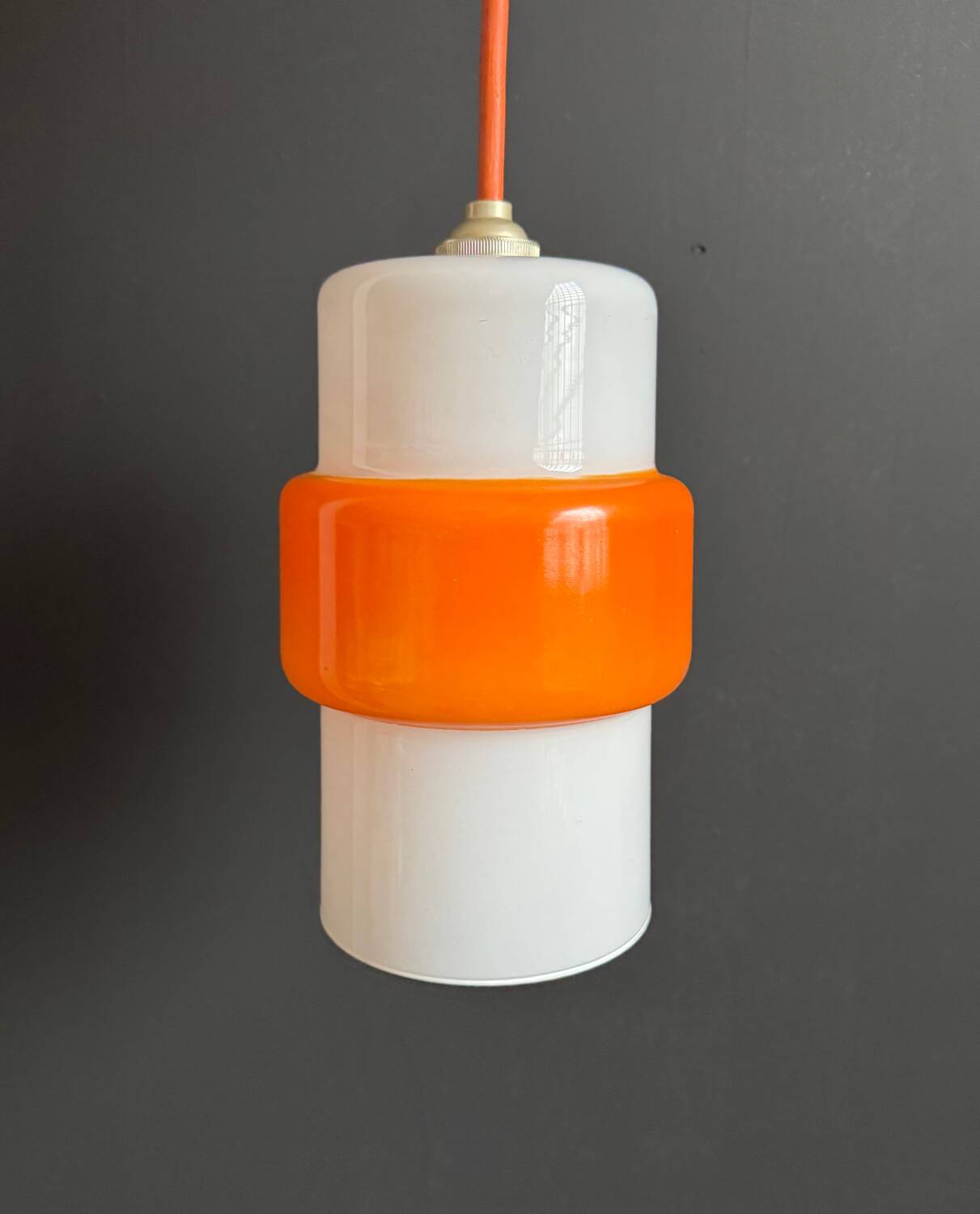 Suspension Space Age orange 1970s