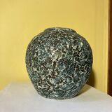 Vase en gres bleu - basque ciboure arroka