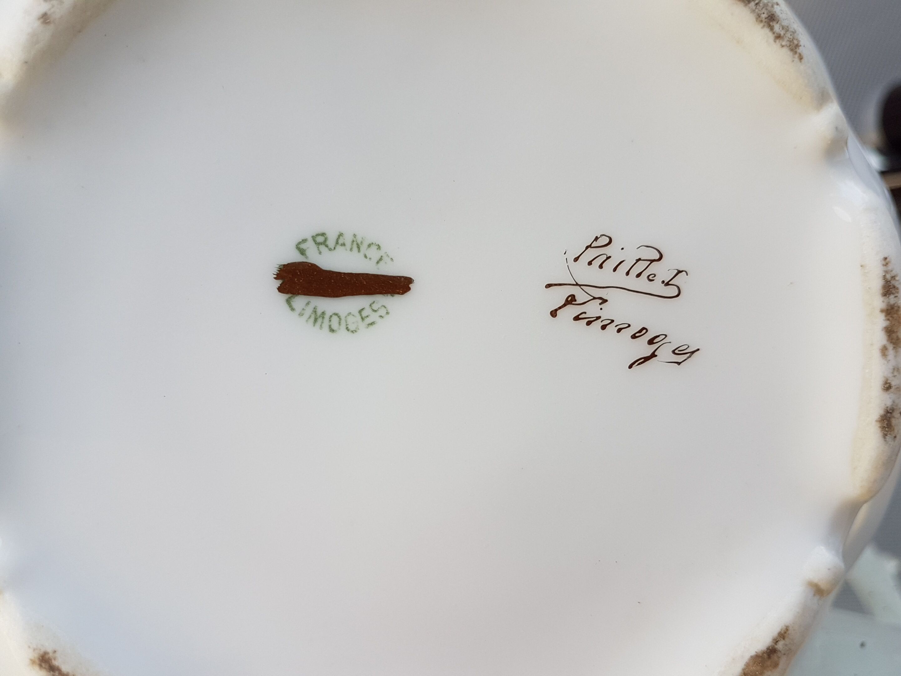 Art Deco coffee maker decor signed Paillet