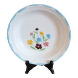 Hollow dish 50s Salins model Jocelyne - flowers