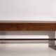 Antique organ bench with drawer in oak – Central Europe, circa 1920
