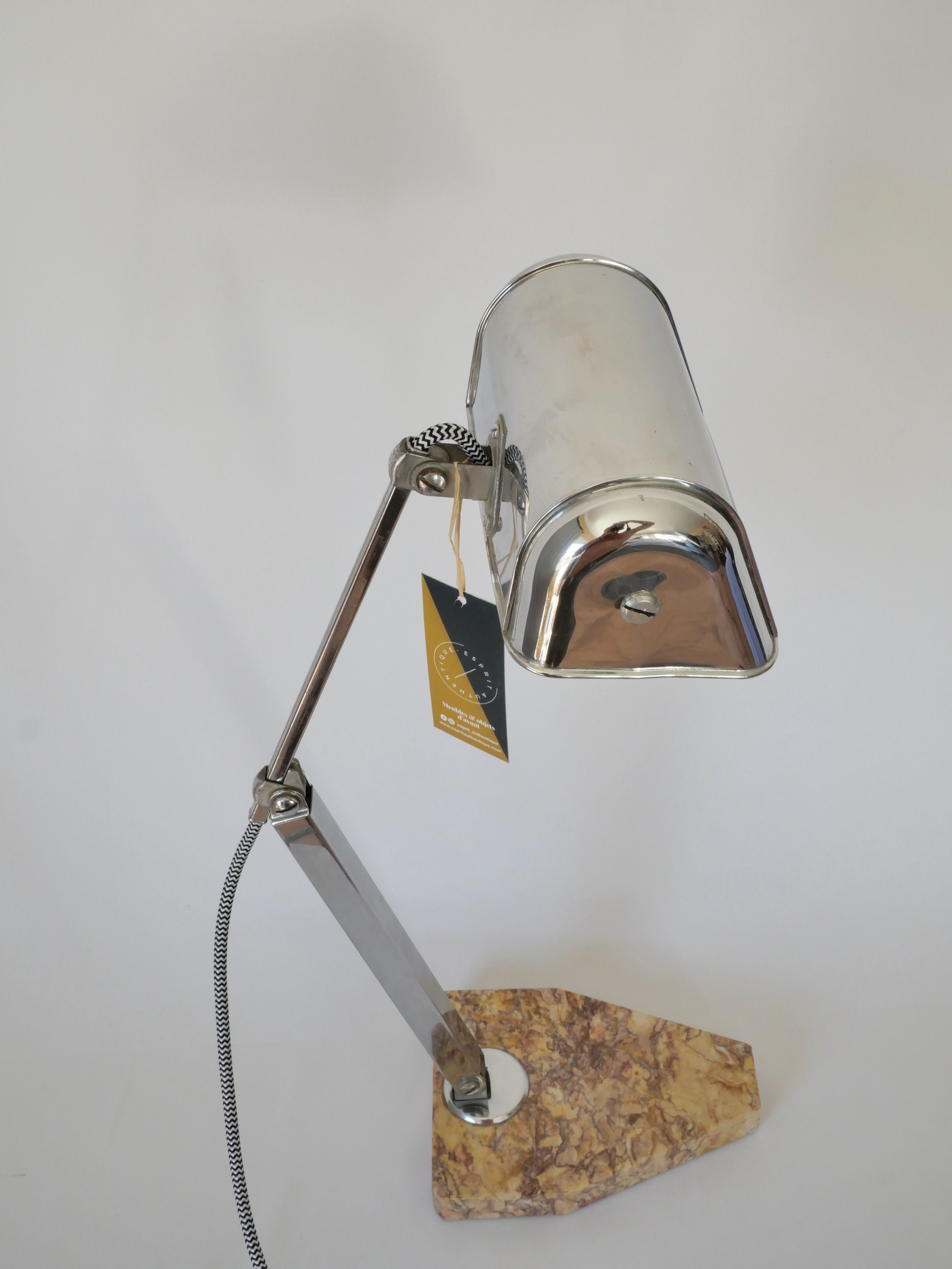 Lamp brand "Artisanat Français", 40's