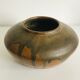 Leon Pointu top vase, Puisaye sandstone, Carriès school, art nouveau
