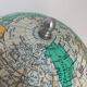 Vintage globe 1950 terrestrial Girard Barrère cream - 30 cm