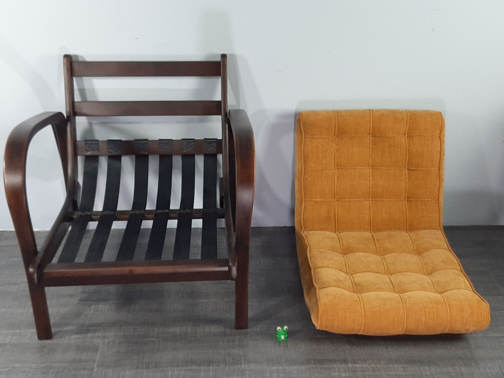 Paire de fauteuils Kropacek & Kozelka modernisme Tchèque 1947